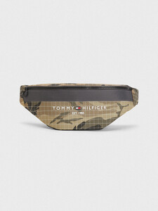 Buy TOMMY HILFIGER ESTABLISHED CAMOUFLAGE CROSSBODY BAG in color MLU/MULTI/PLAID/BUSY