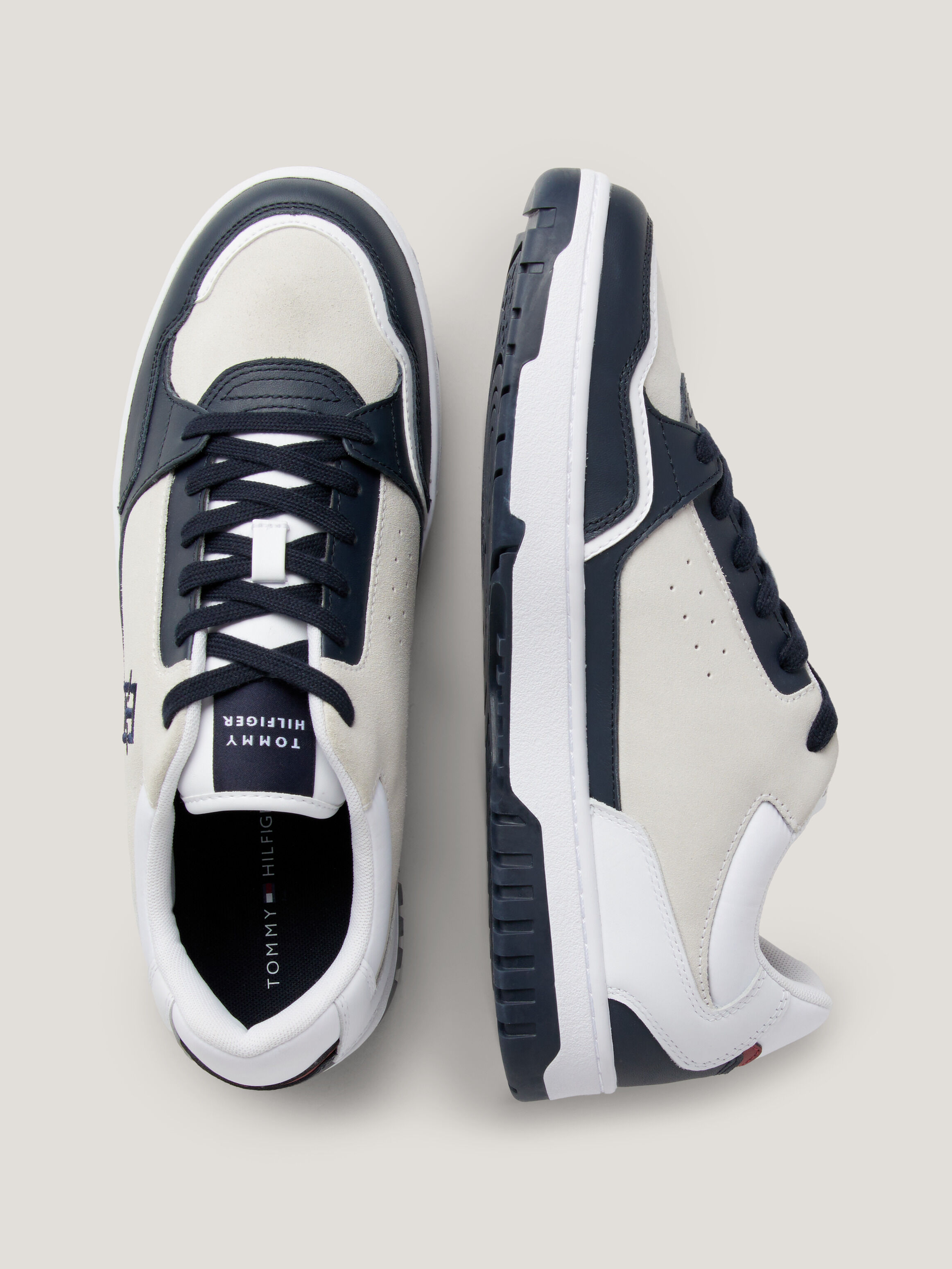 Leather Half Cleat Basketball Trainers
