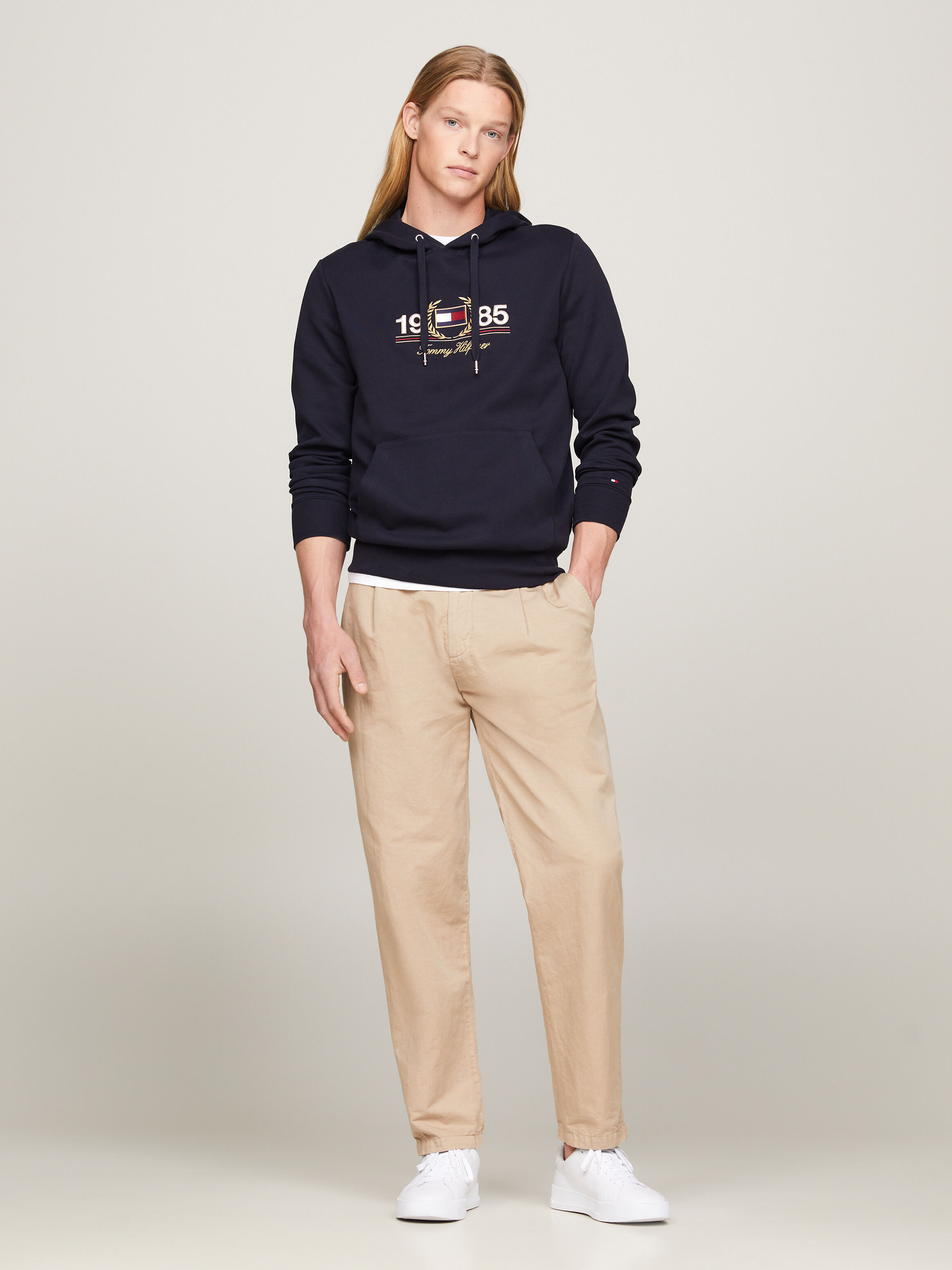 Tommy hilfiger khaki sweatshirt outlet