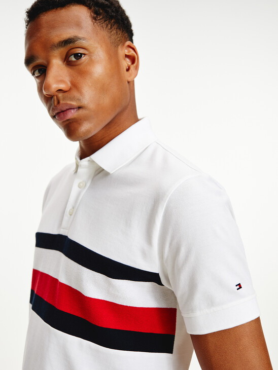 TOMMY STRIPE POLO SHIRT TOMMY STRIPE POLO SHIRT