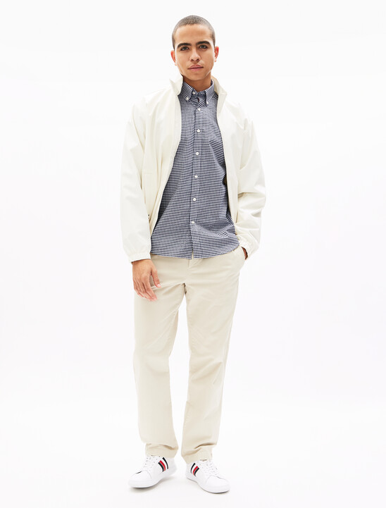 Lightweight Oxford Gingham Shirt, Desert Sky / Optic White Lightweight Oxford Gingham Shirt
