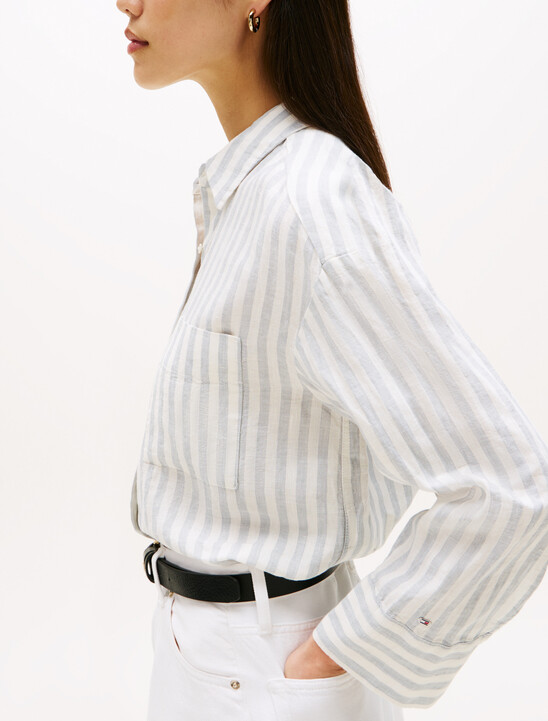 Asia Fit Linen Easy Shirt