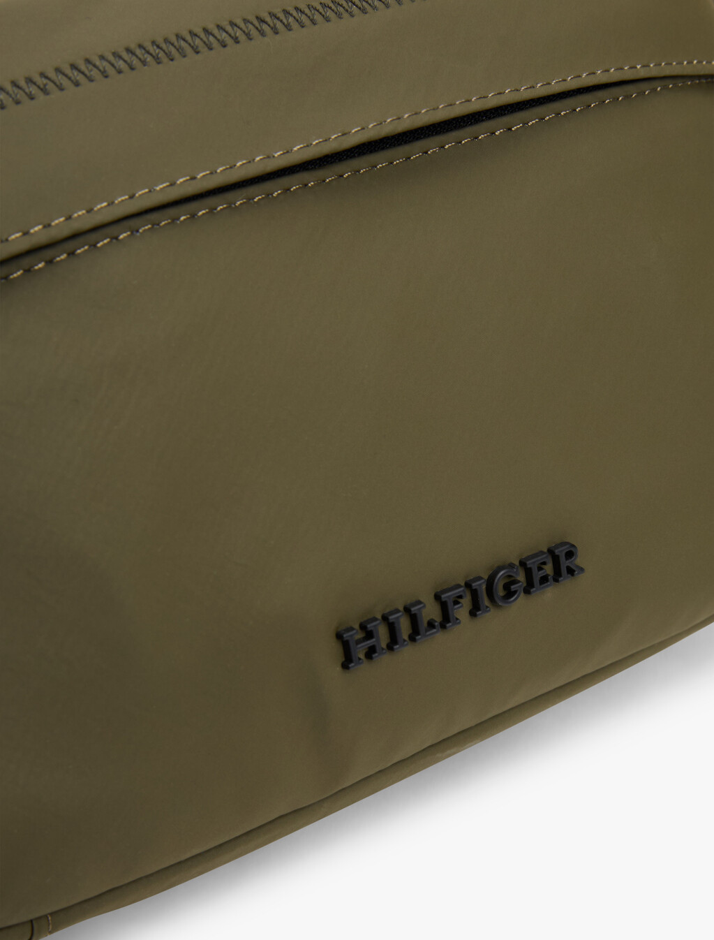 Textured Logo Reporter Bag, Army Green, hi-res