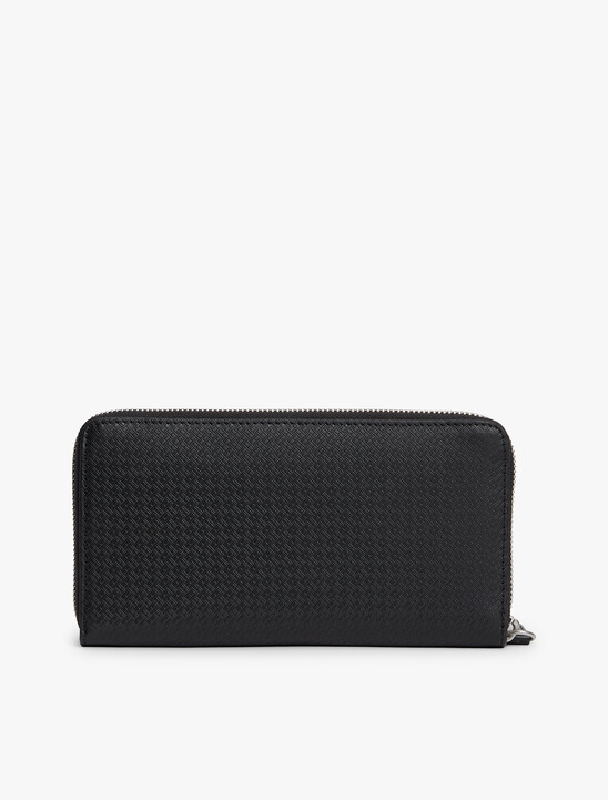 Embossed Zip Around Wallet