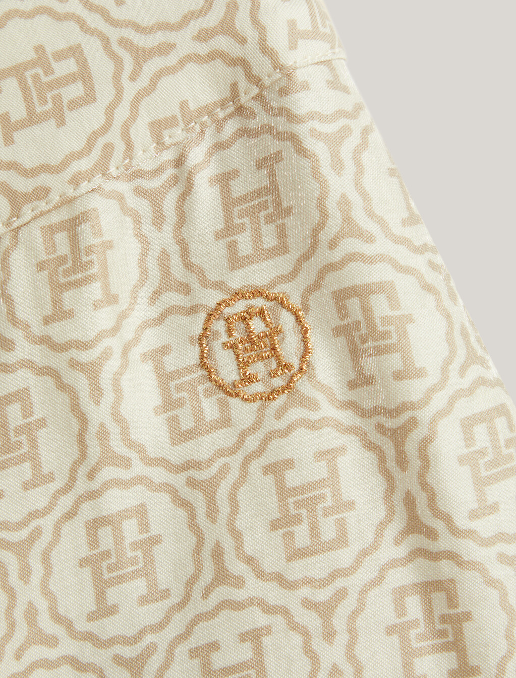 TH Monogram Dress Pants, Seal Imd Geo/ Calico, hi-res