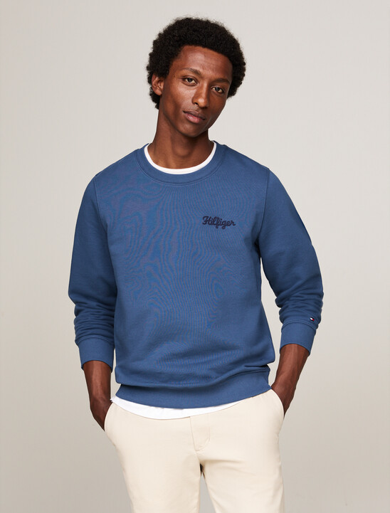 Crew Neck Chest Logo Sweatshirt