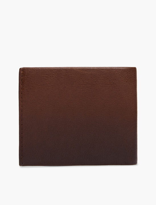 Casual Leather Card And Coin Bifold Wallet