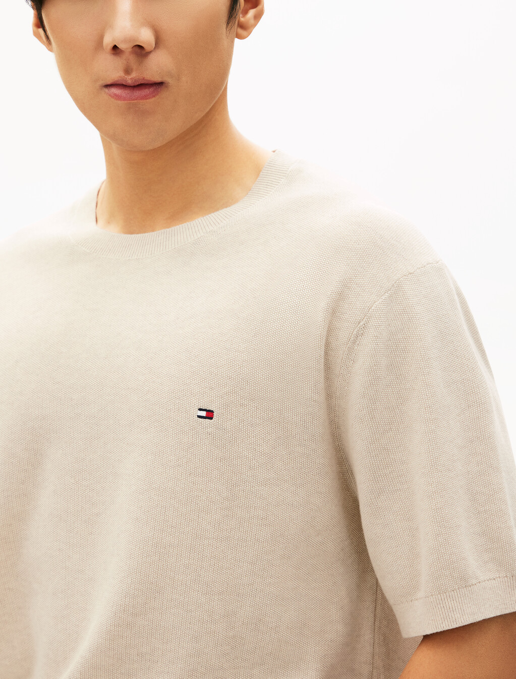 Rice Corn Short Sleeve T-Shirt, Heather Oatmilk, hi-res