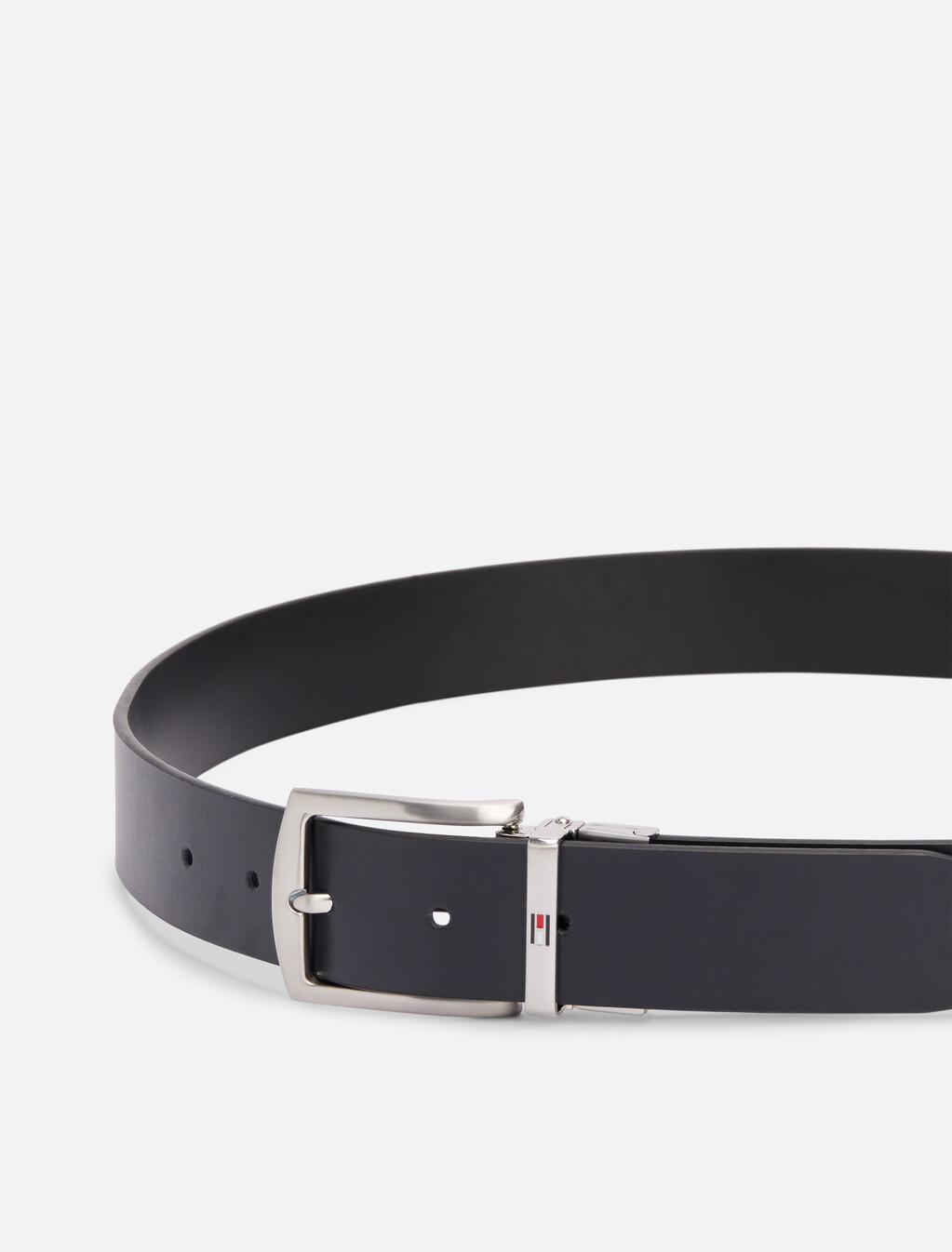 Reversible Leather Belt, Space Blue / Arctic Spruce, hi-res