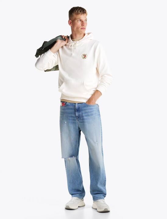Embroidery Drawstring Hoody
