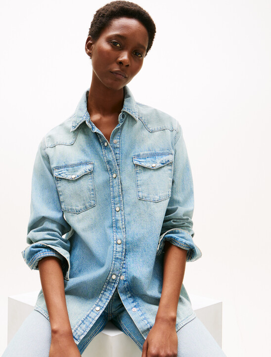 Relaxed Denim Shirt