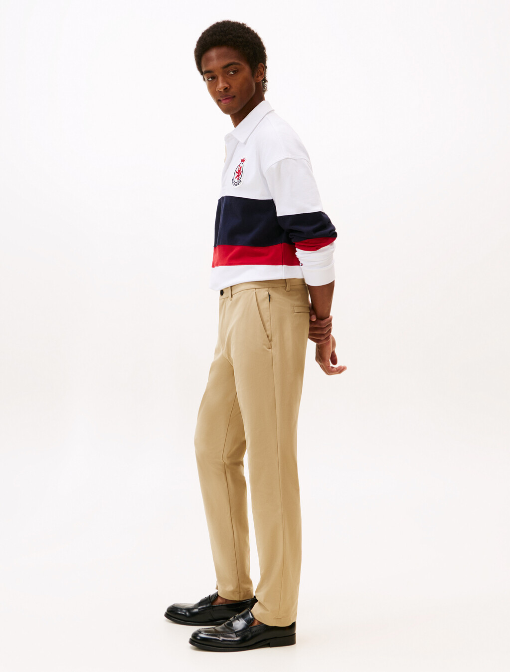 Denton Knit Technical Chino, Camel, hi-res