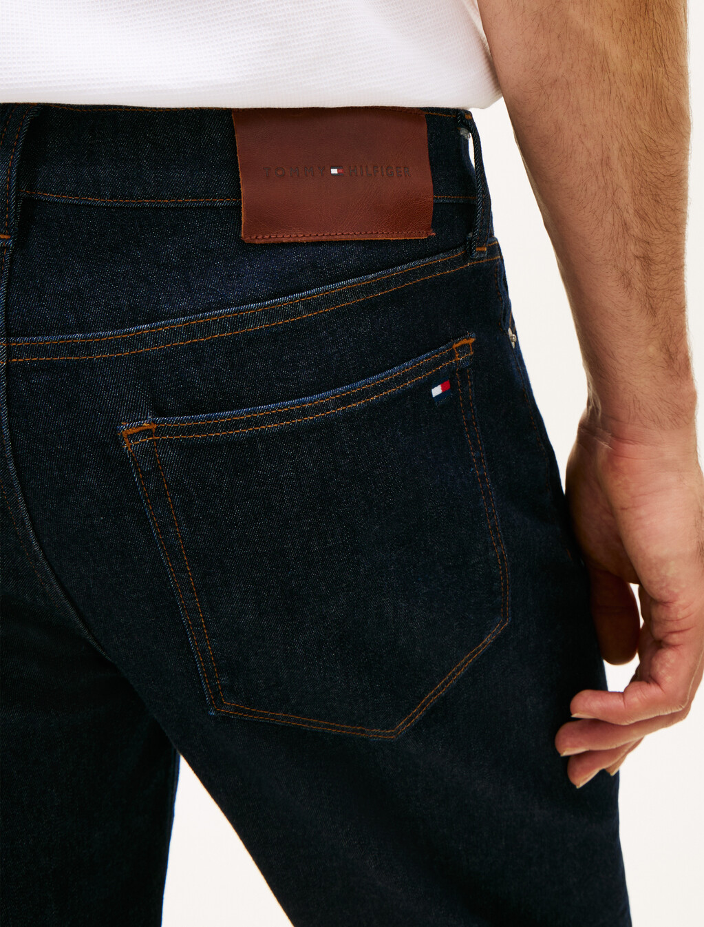 Denton Coolmax Straight Jeans, Dark Indigo, hi-res