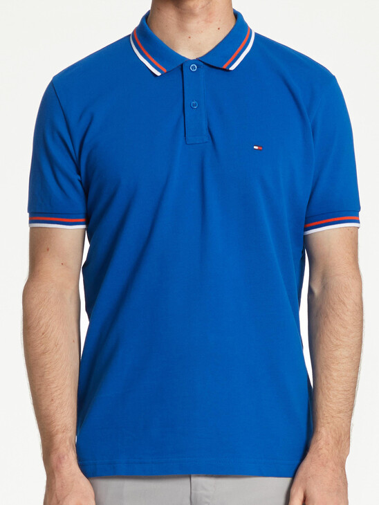 TIPPED ORGANIC COTTON POLO TIPPED ORGANIC COTTON POLO