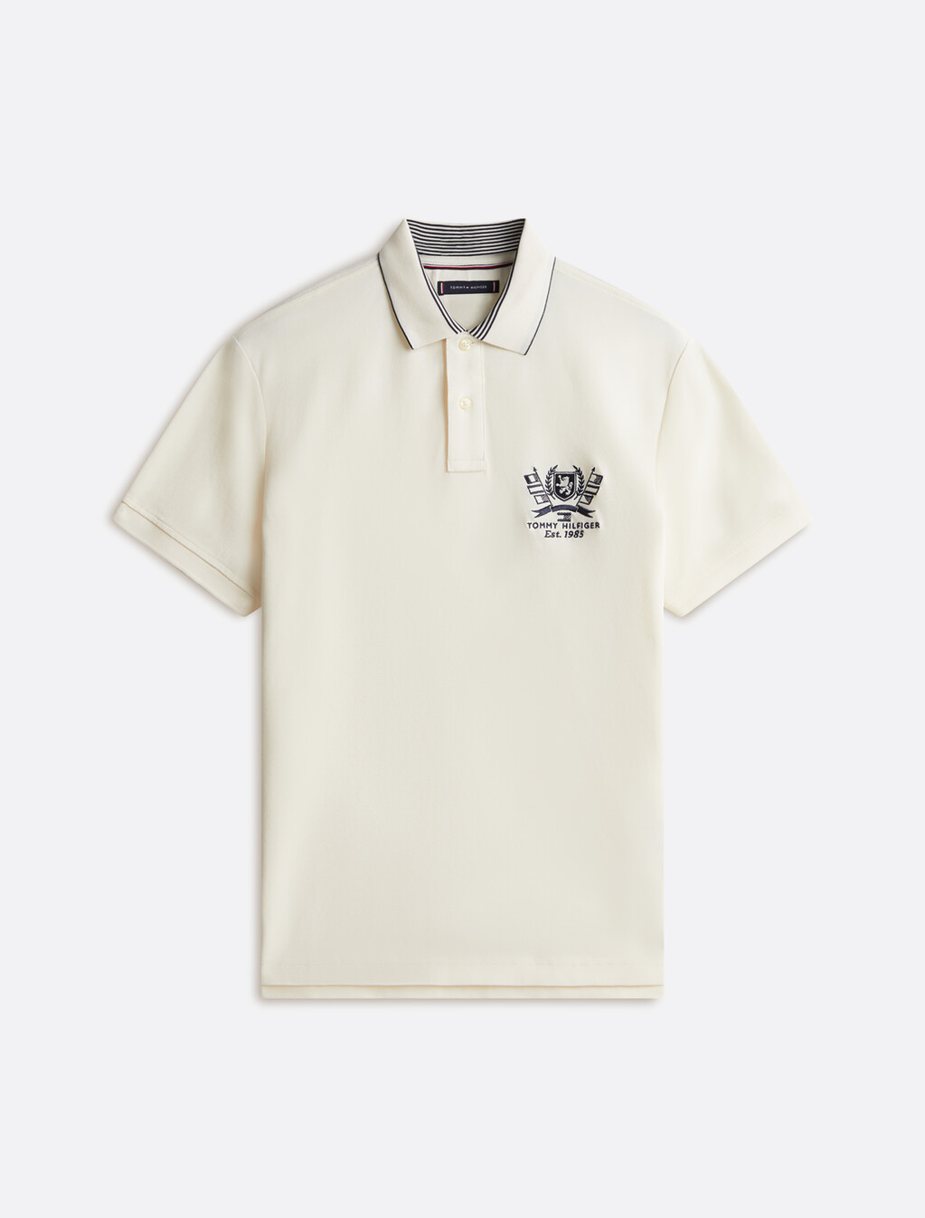 Hilfiger Icon Regular Polo, Ivory Petal, hi-res
