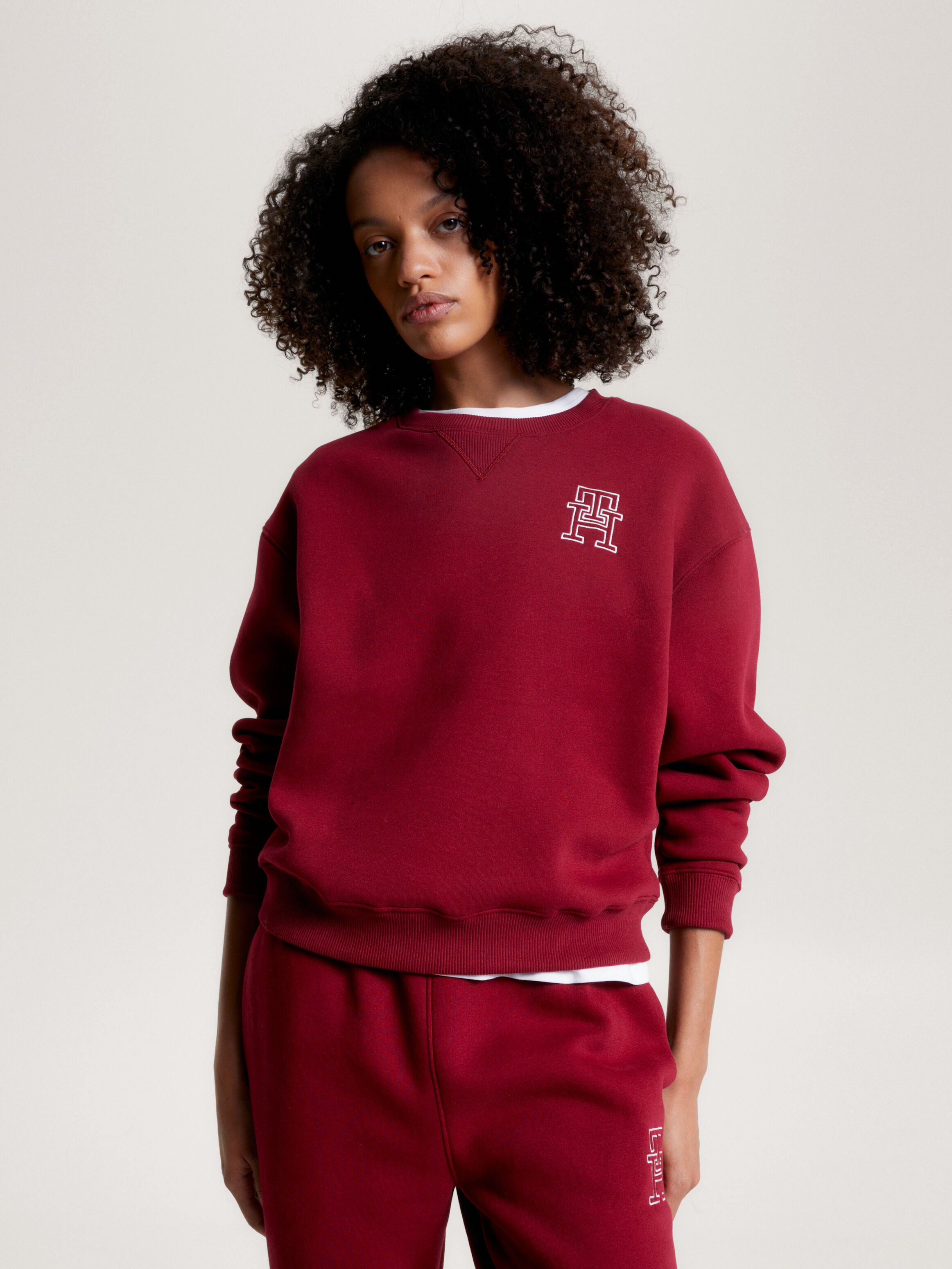 Monogram hot sale sweatshirt cheap