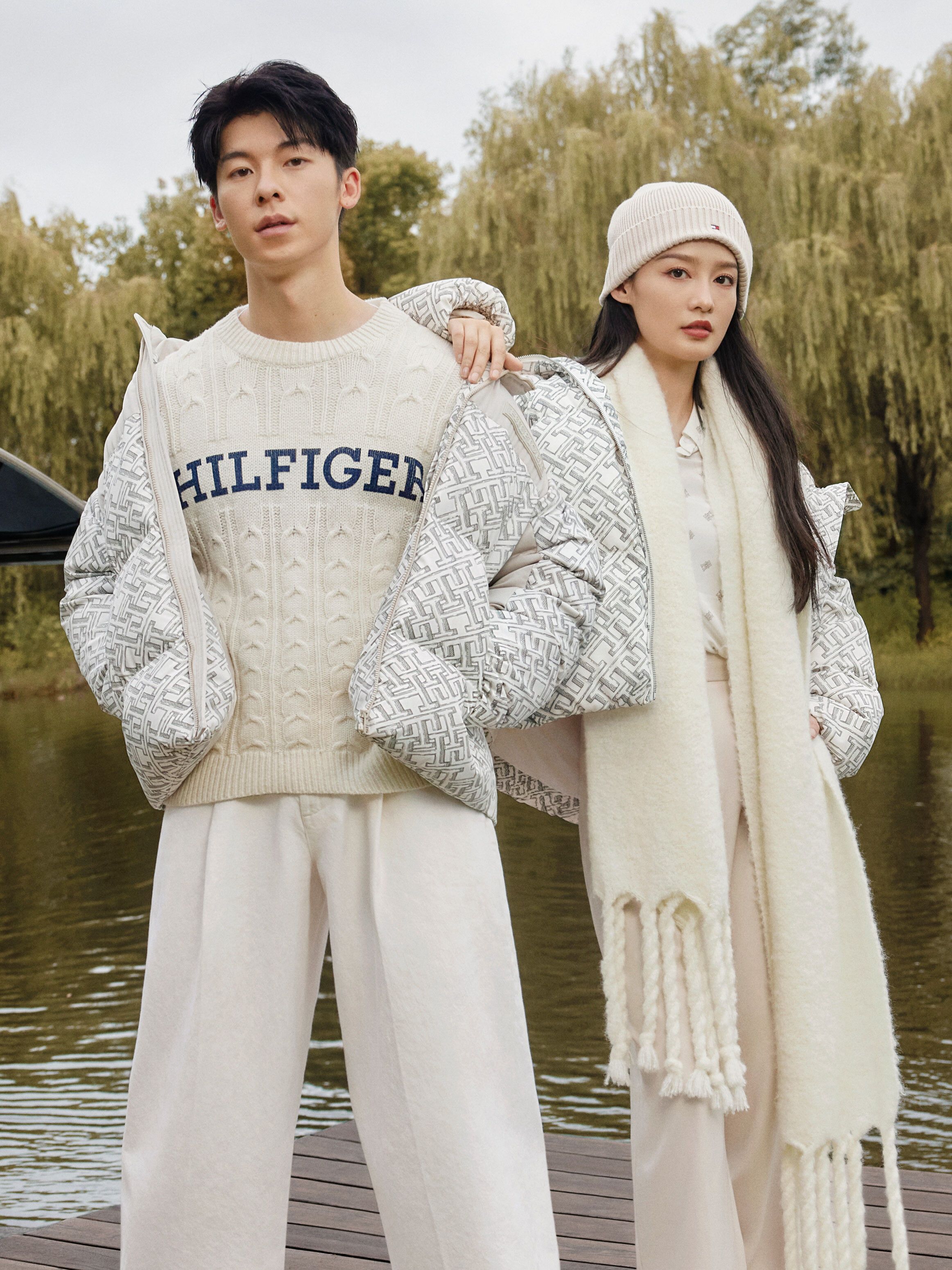 Oversized tommy store hilfiger jumper