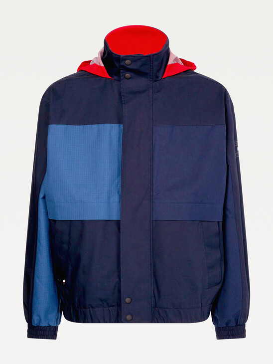 TOMMY ICONS COLOR-BLOCKED BOMBER JACKET