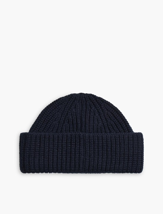 Tonal Flag Pure Wool Beanie