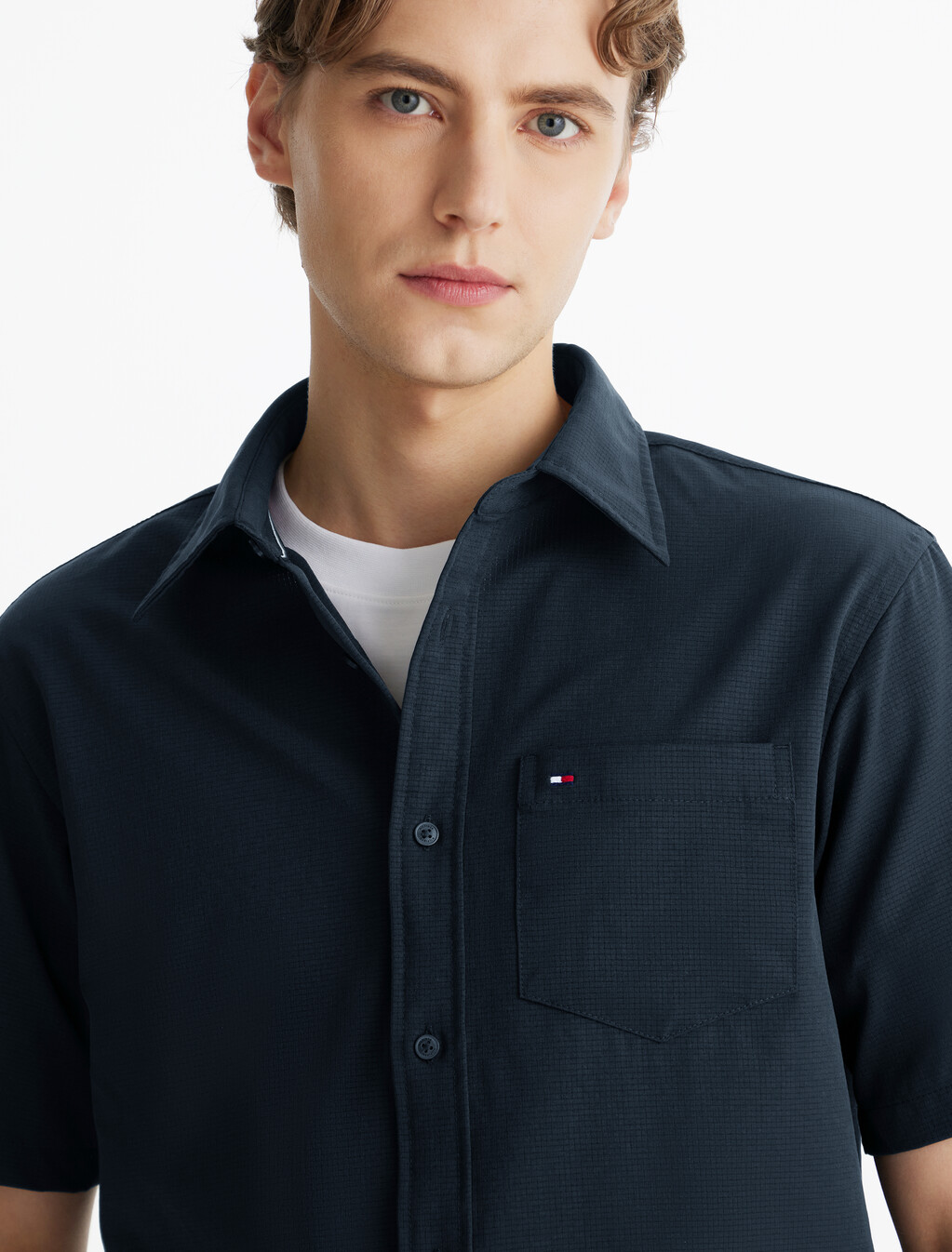 Airdot Short Sleeve Shirt, Desert Sky, hi-res