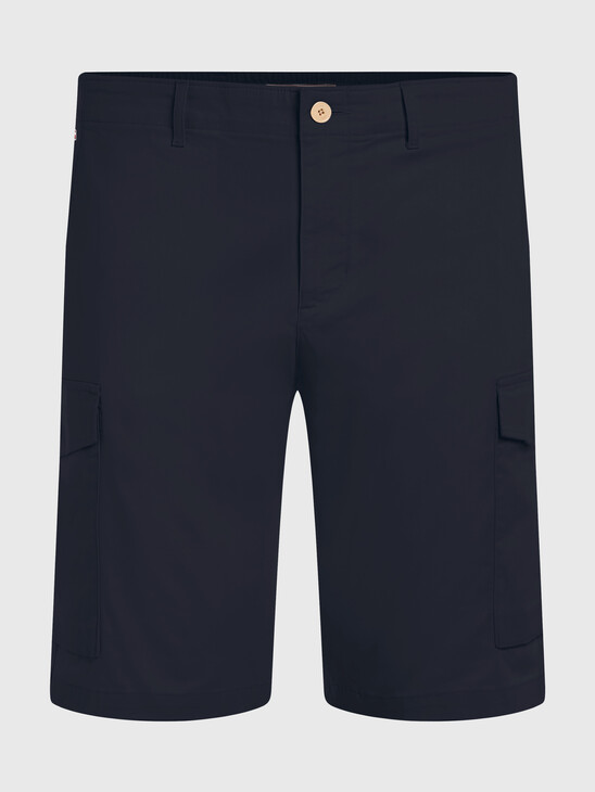 Twill Cargo Pocket Shorts