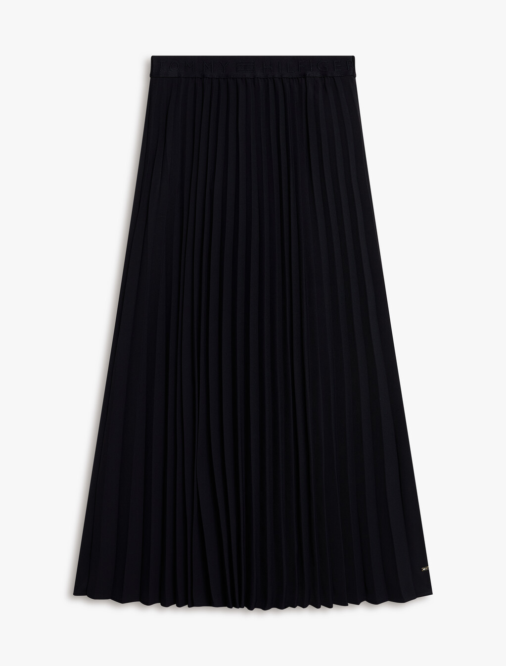 Twill Midi Pleated Skirt, Desert Sky, hi-res
