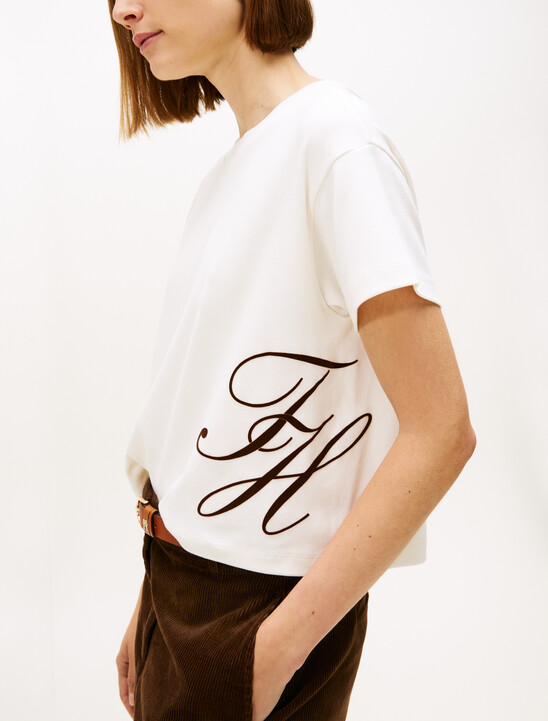 Logo Appliqué Relaxed T-Shirt
