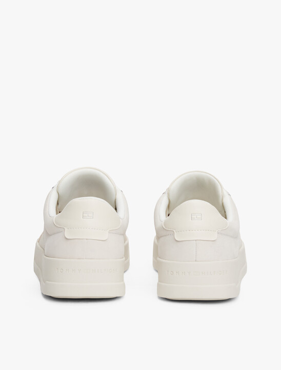 Debossed Logo Court Trainers