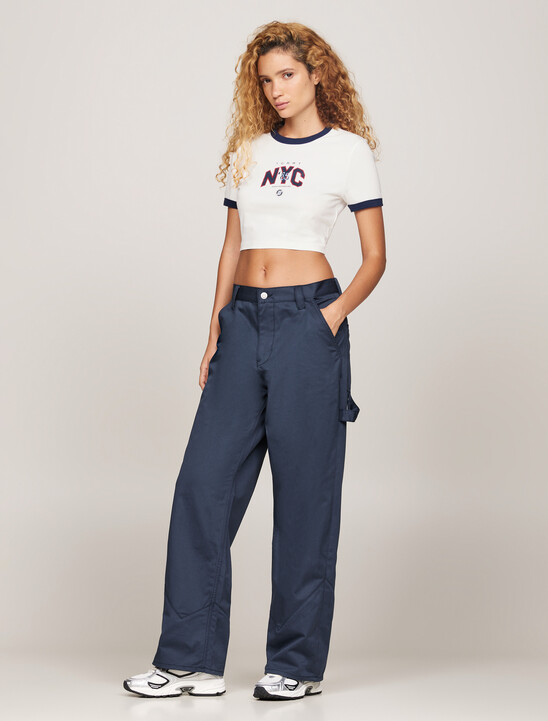 Tommy Jeans x Game Day Cropped Ranger T-Shirt