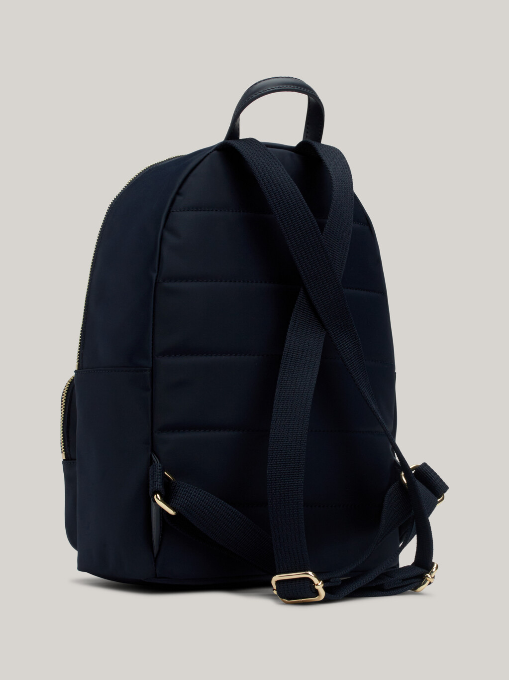 Signature TH Monogram Small Dome Backpack, Space Blue, hi-res