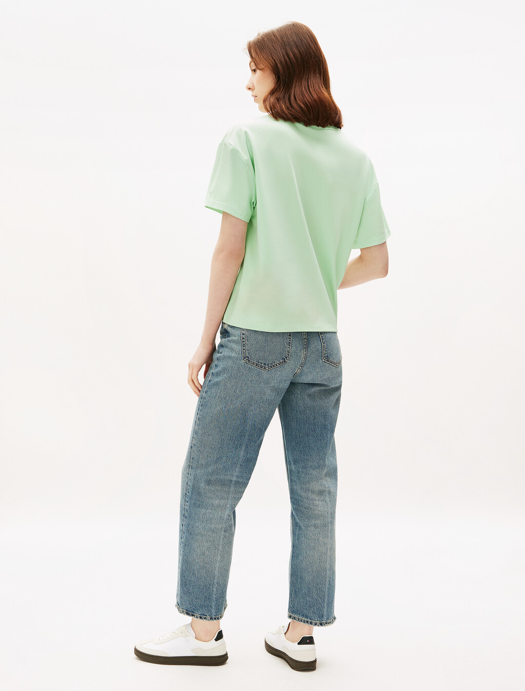 Asia Fit Quick Dry High Neck T-Shirt, Opal Green, hi-res