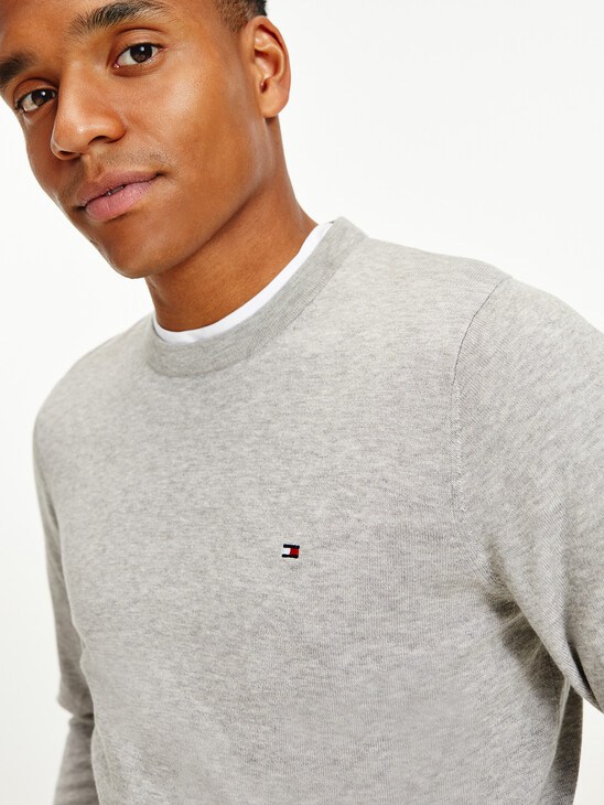 CORE COTTON-SILK PULLOVER