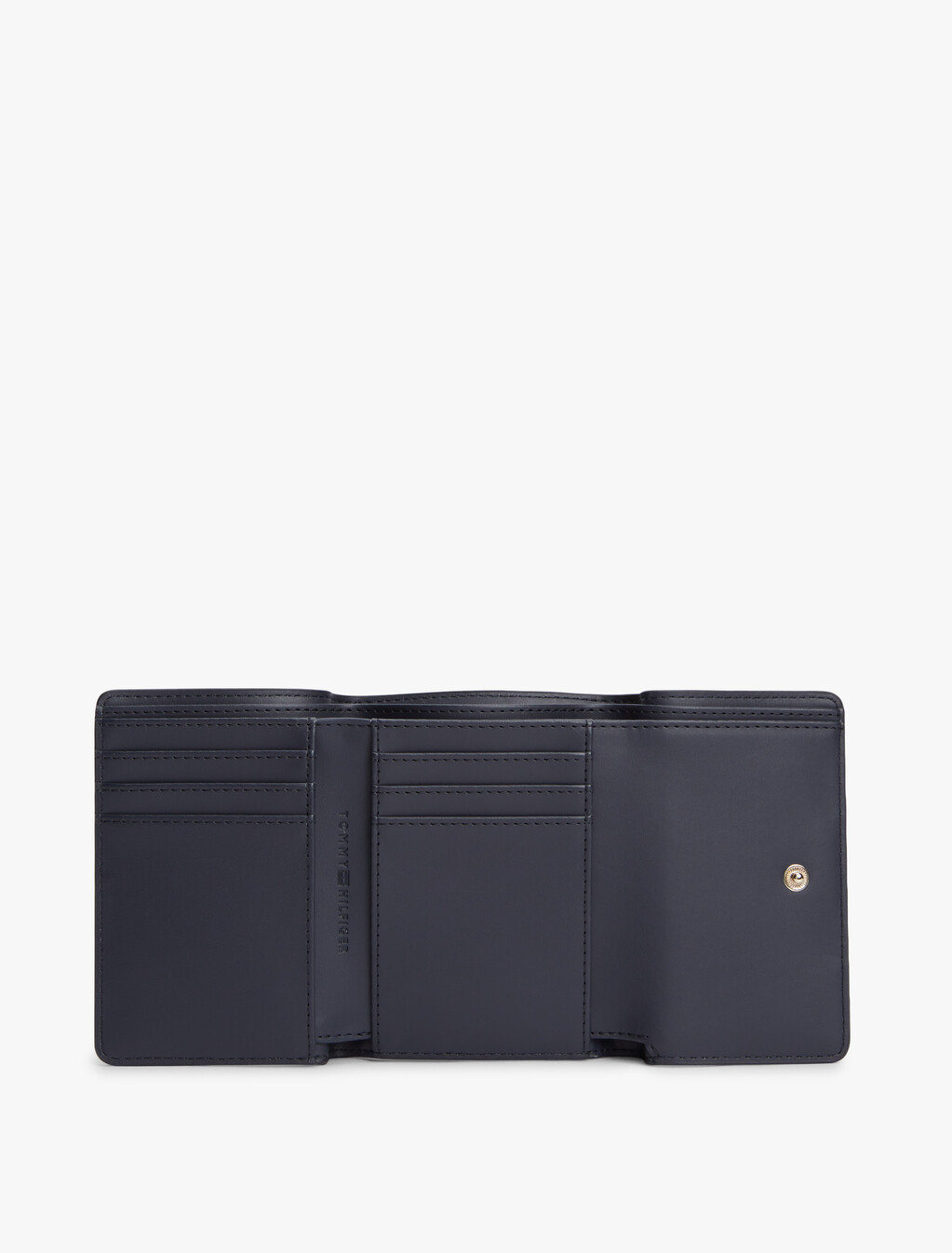 Hilfiger Icon Signature Trifold Wallet, Space Blue, hi-res
