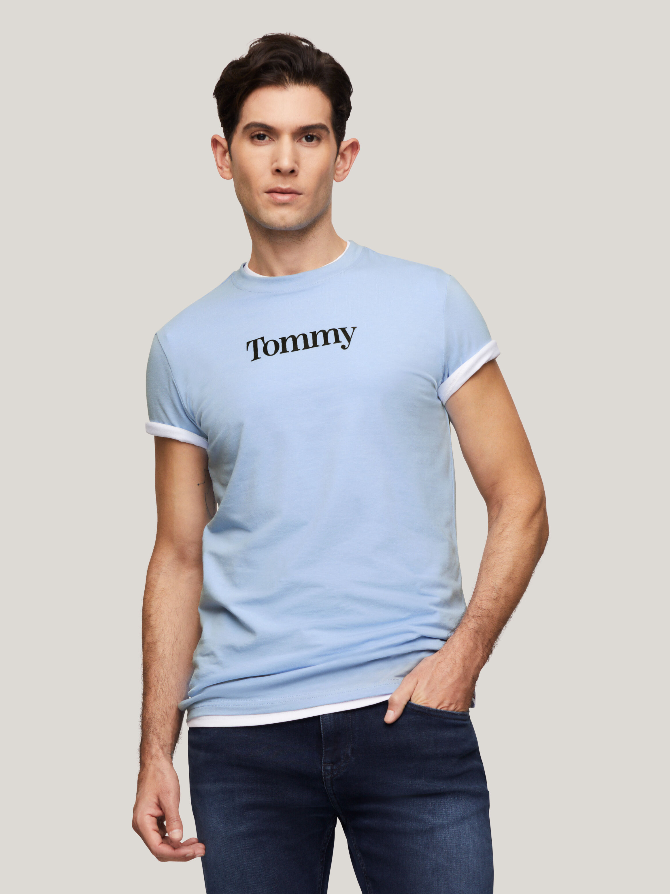 Men s T Shirts 11.11 Sale Up to 60 off Tommy Hilfiger Malaysia
