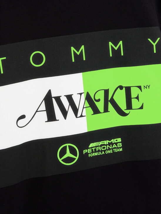 TOMMY X MERCEDES-AMG F1 X AWAKE NY FLAG T-SHIRT