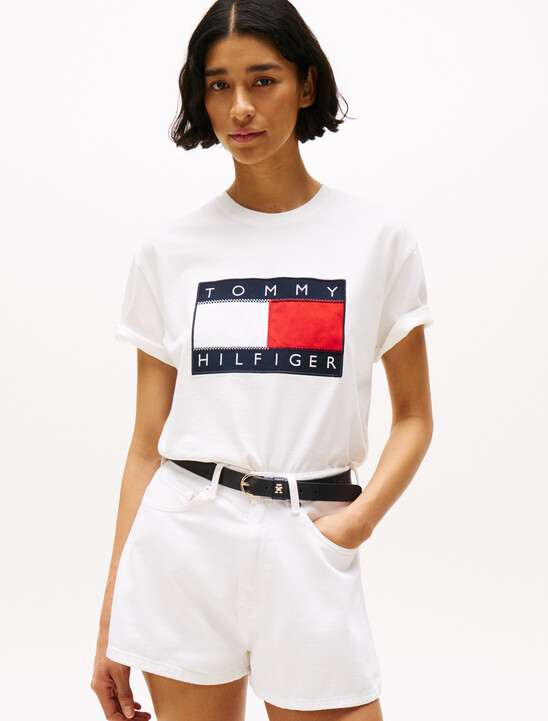 Hilfiger Sailing Flag Badge T-Shirt