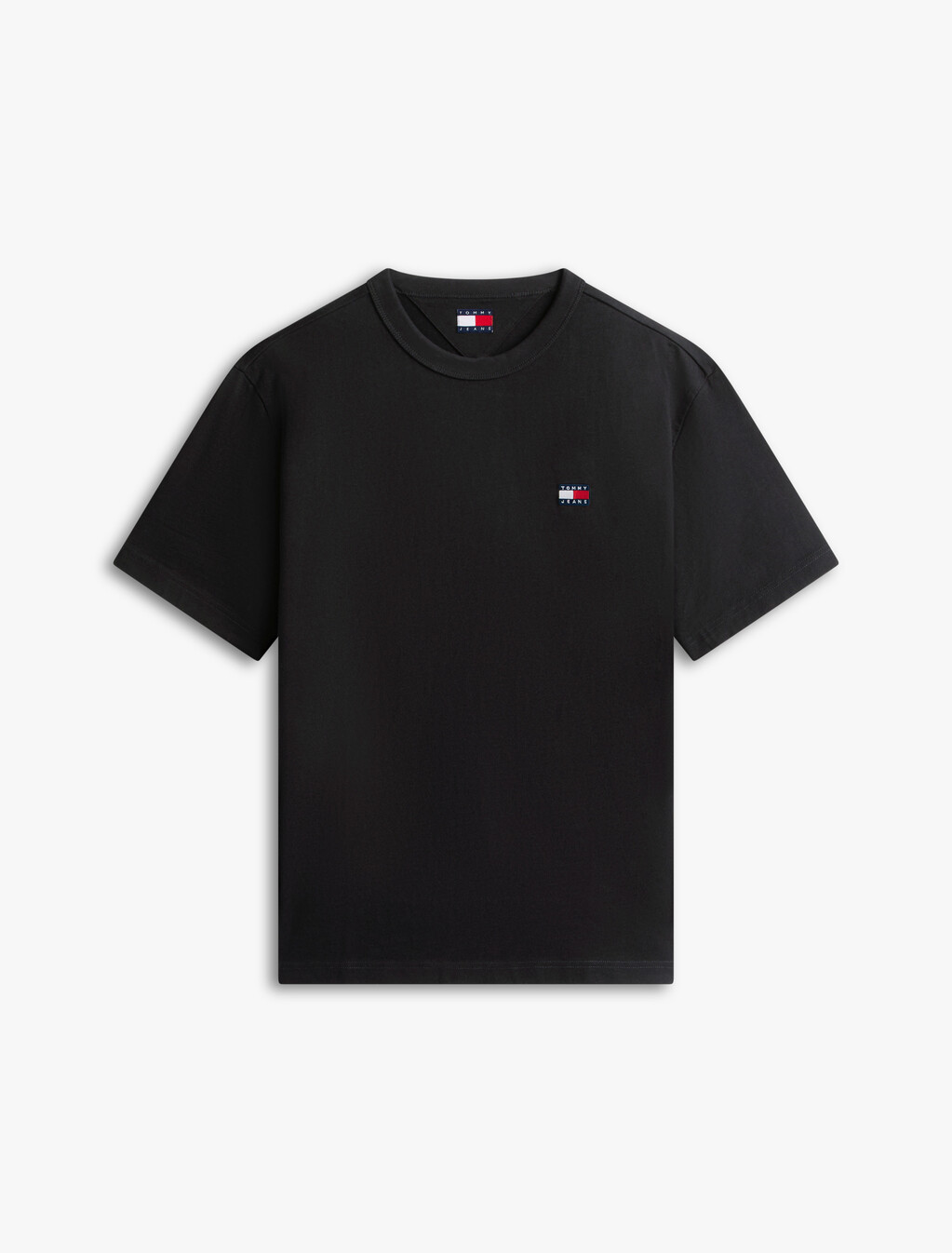 Logo Badge Relaxed Tee, Black, hi-res
