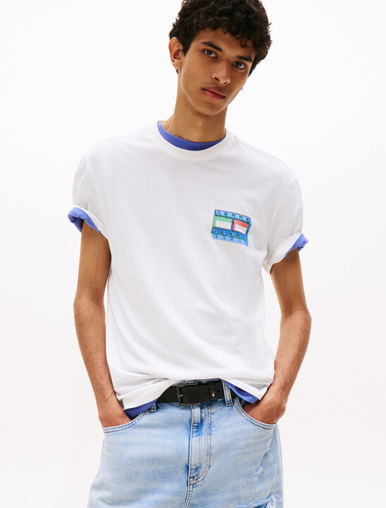 Back Graphic Crew Neck T-Shirt