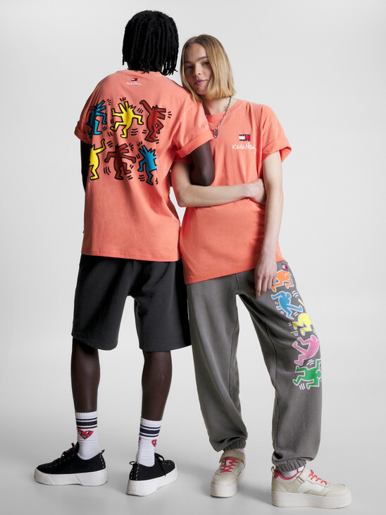 TOMMY X KEITH HARING DUAL GENDER RELAXED FIT T-SHIRT