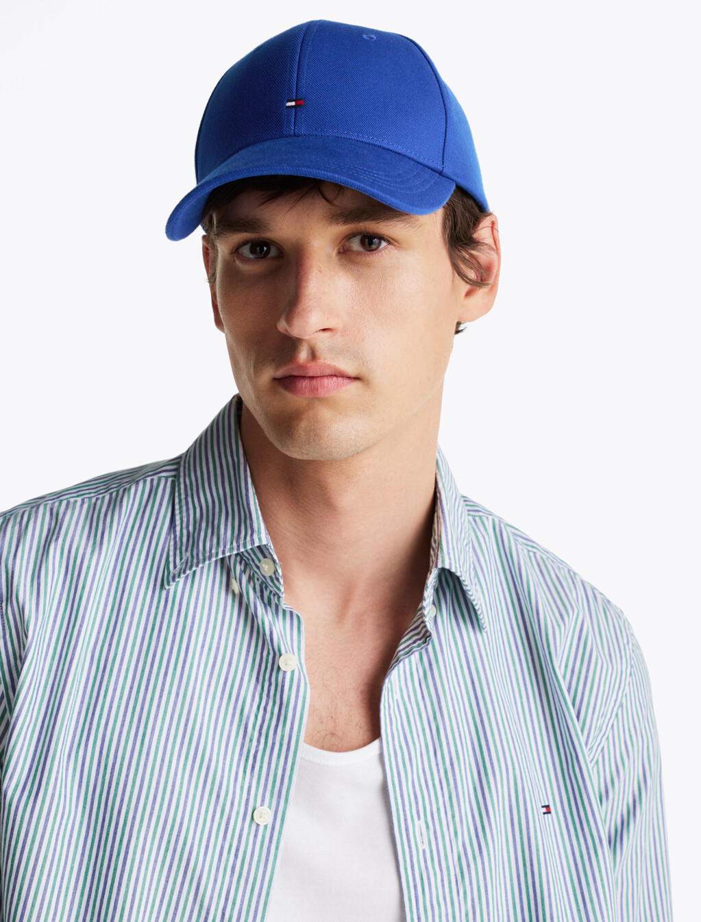 Hilfiger Flag Six-Panel Baseball Cap, Wedge Blue, hi-res
