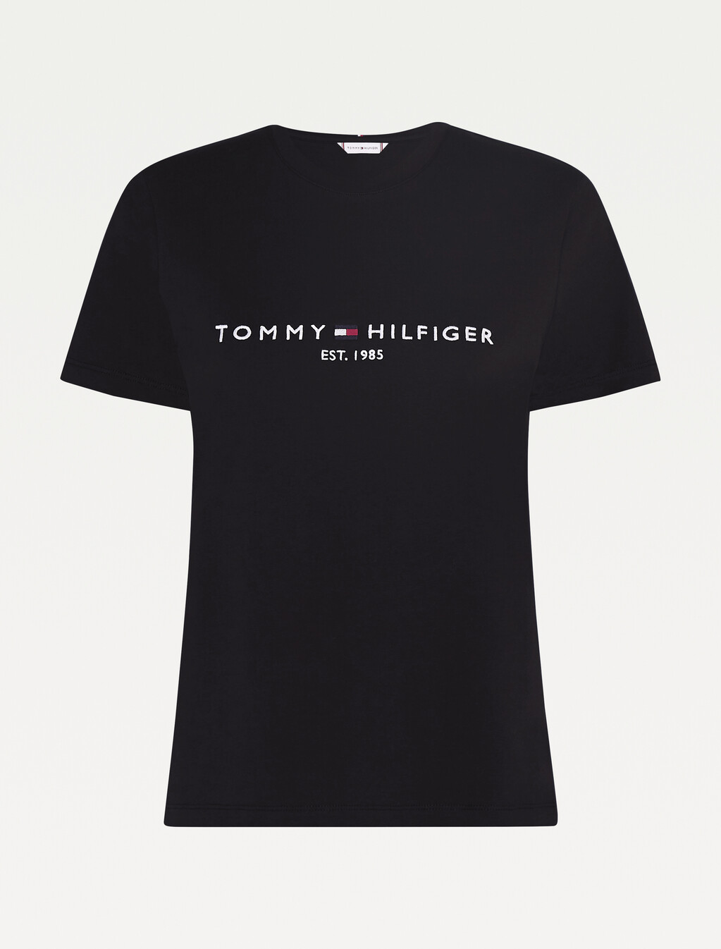 Organic Cotton Logo T-Shirt, Black, hi-res