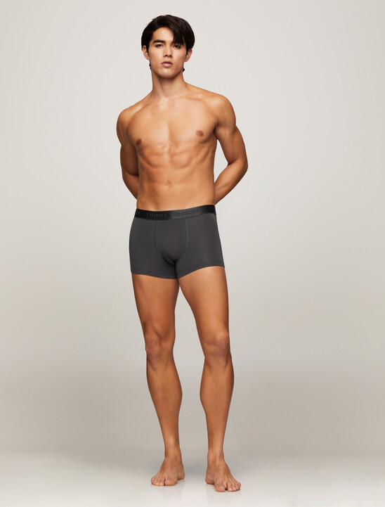 3-Pack Tonal Logo Trunks, Desert Sky/Dark Ash/Des Sky 3-Pack Tonal Logo Trunks