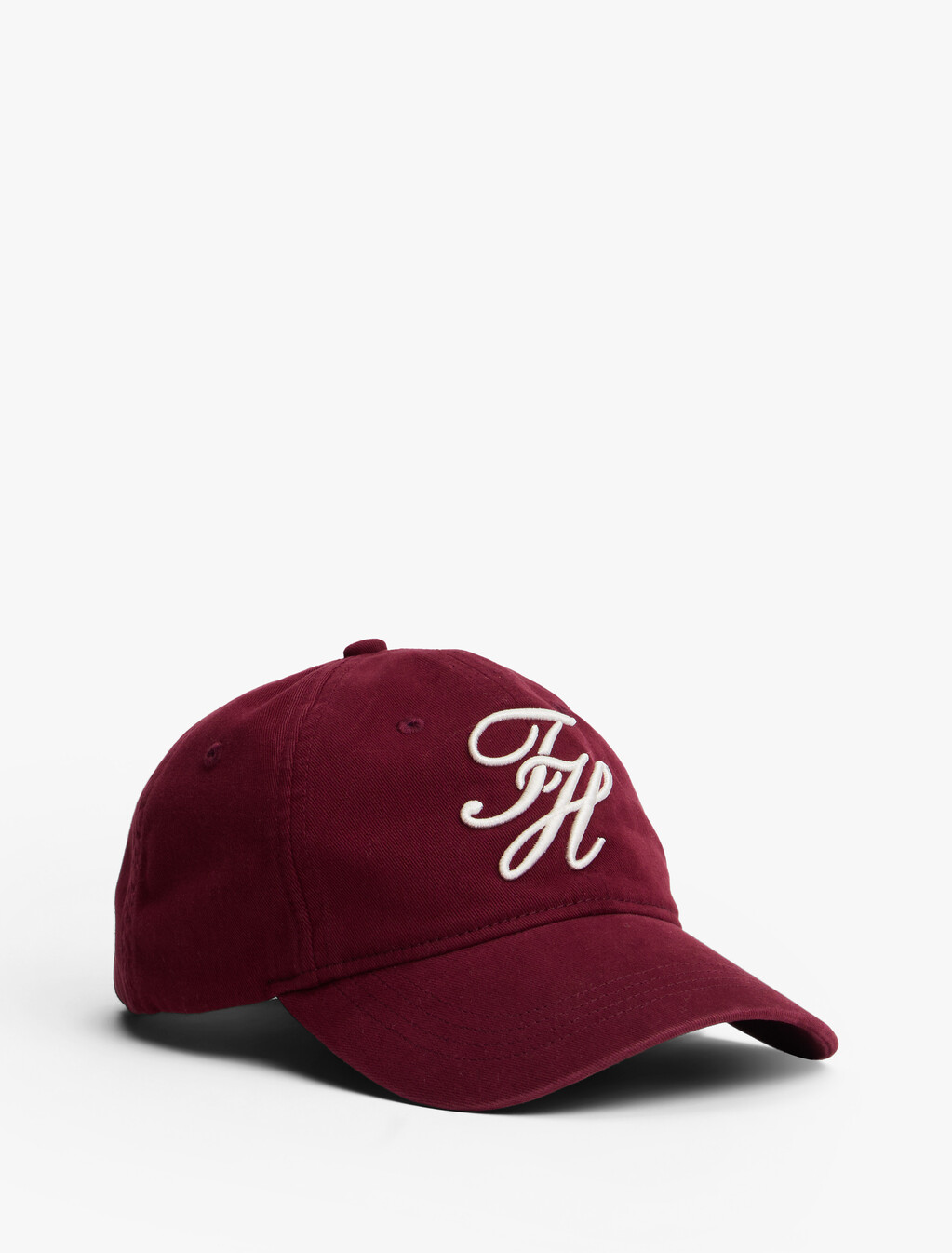 Logo Embroidery Baseball Cap, Deep Rouge, hi-res