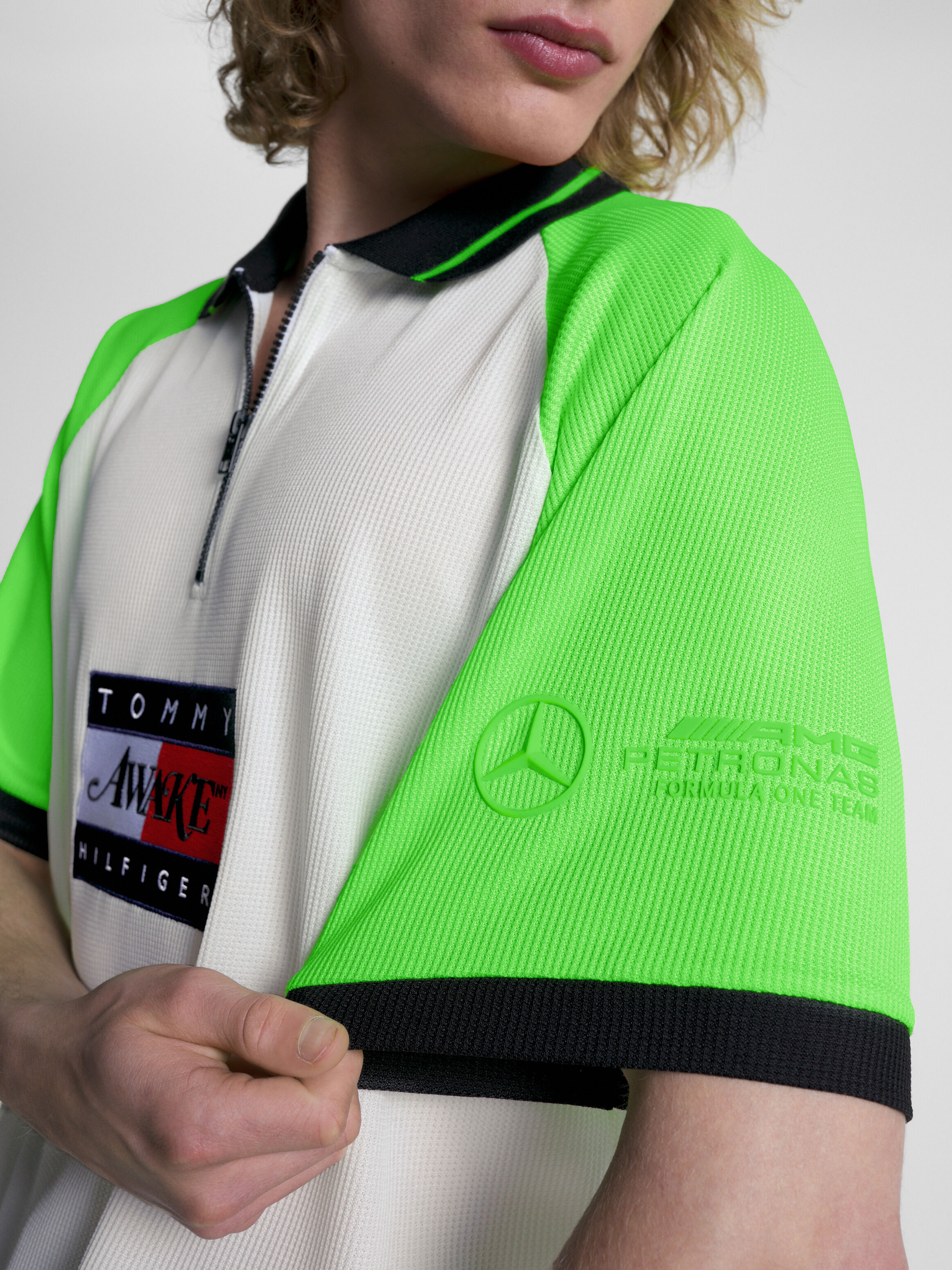 Tommy X Mercedes Amg F1 X Awake Ny Relaxed Polo Tommy Hilfiger