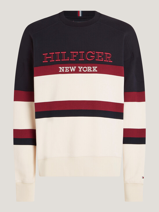Hilfiger Monotype Colour-Blocked Sweatshirt