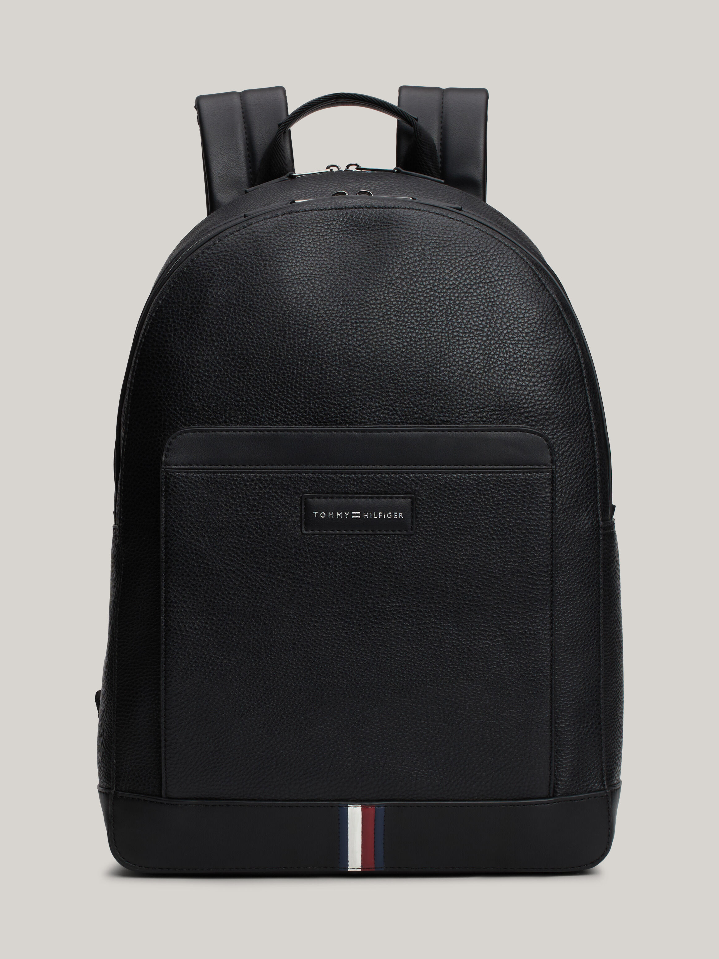 All black tommy hilfiger backpack top