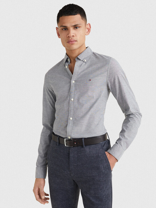 1985 COLLECTION ESSENTIAL POLYGIENE SLIM FIT SHIRT