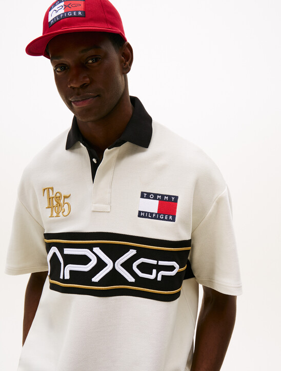 The APXGP Collection Relaxed Logo Polo Shirt