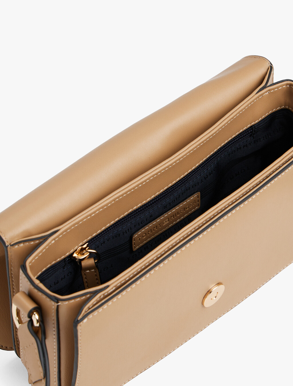 TH Monogram Flap Crossbody Bag, Safari Canvas, hi-res