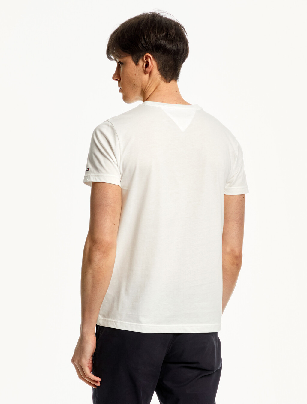 Organic Cotton Logo Tee, Snow White, hi-res